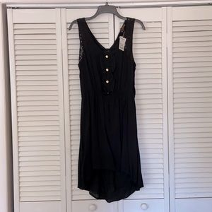 NWT Black sun dress